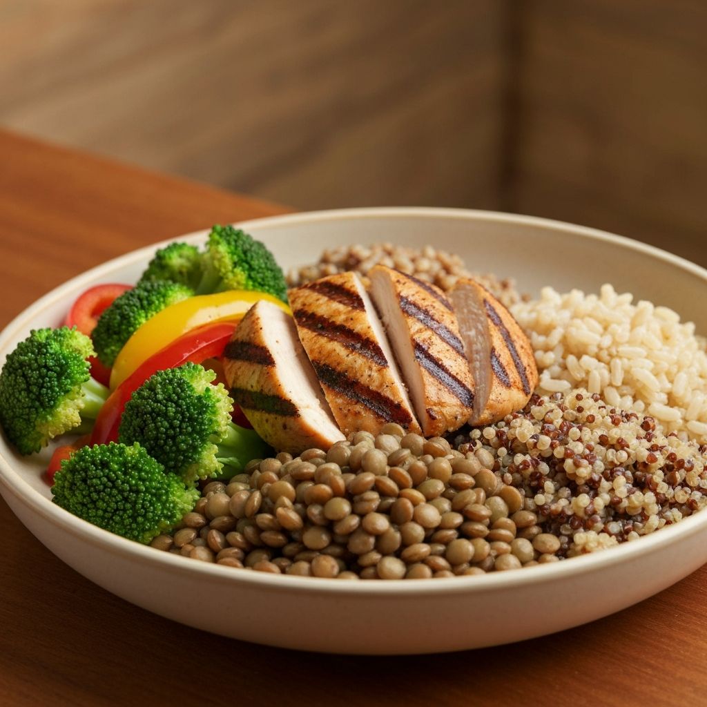 Mild Proteinreich 1800 kcal Plan